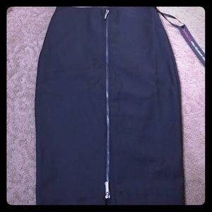 Bebe Black Pencil Skirt
